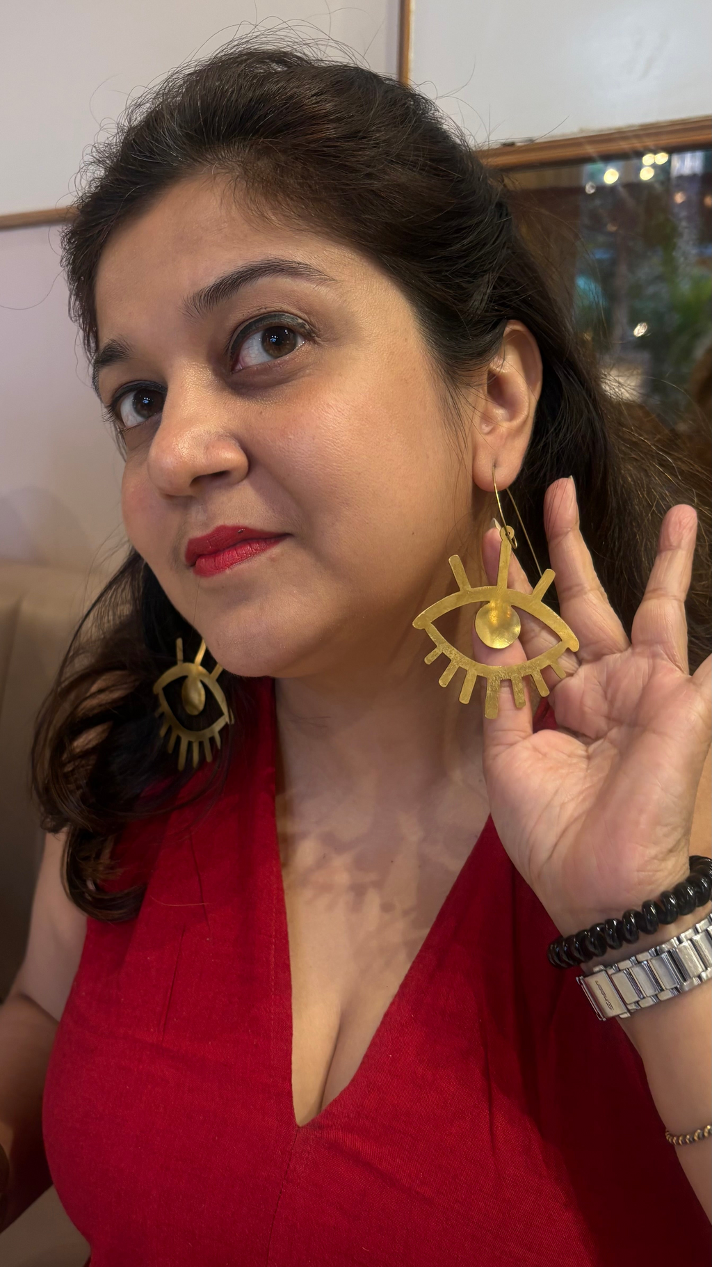 Riverblend Nazar Aura Earrings
