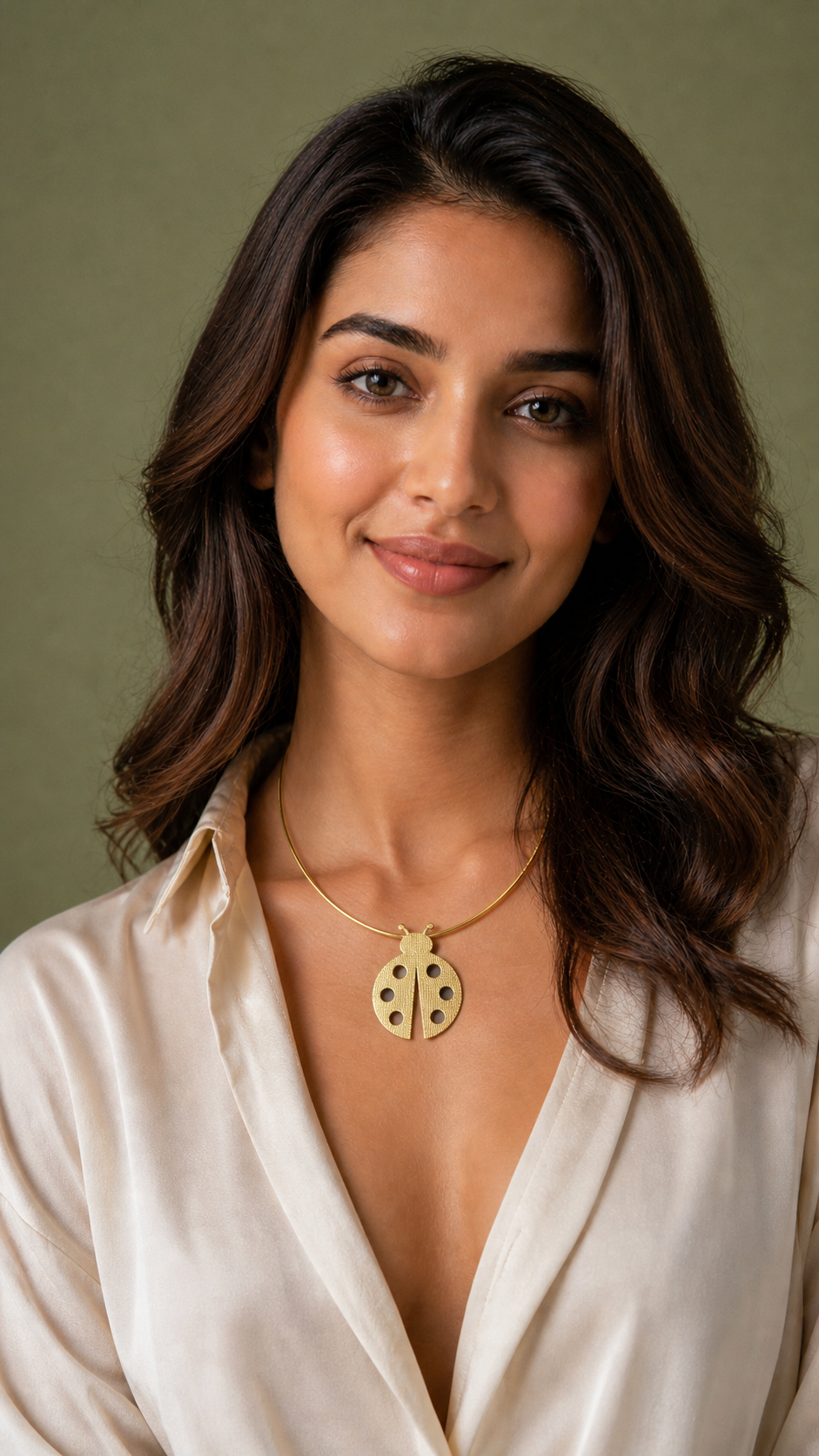 Laby bug husli necklace