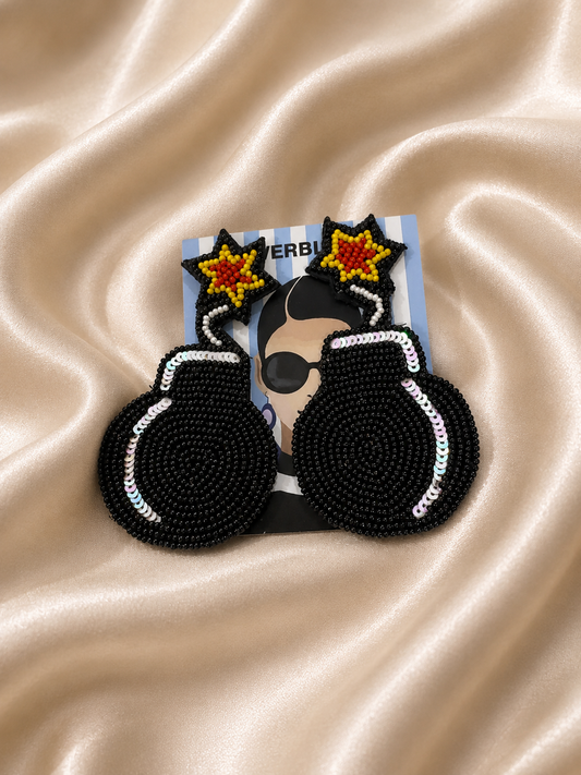 Bomb earring