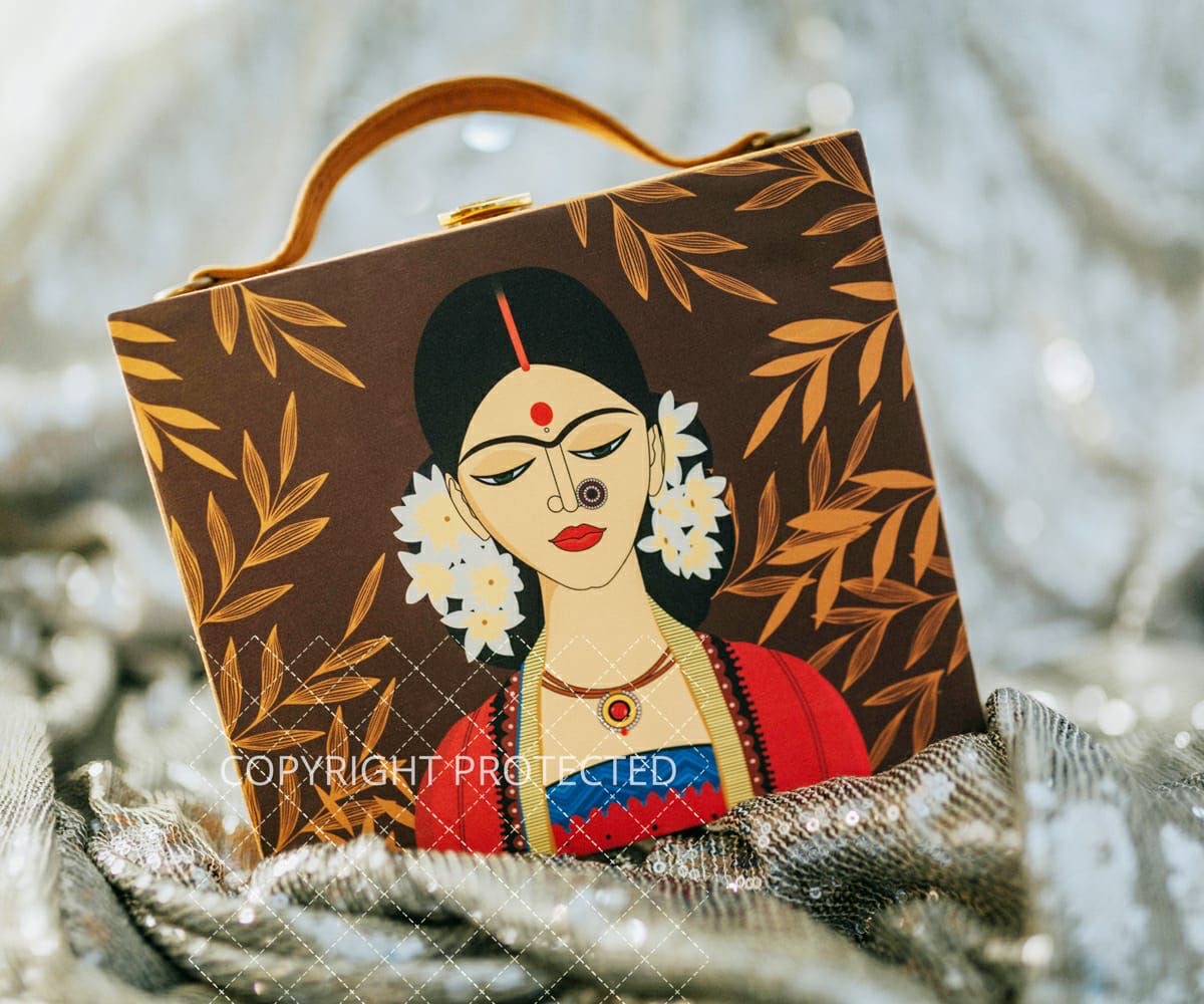 Square box clutch