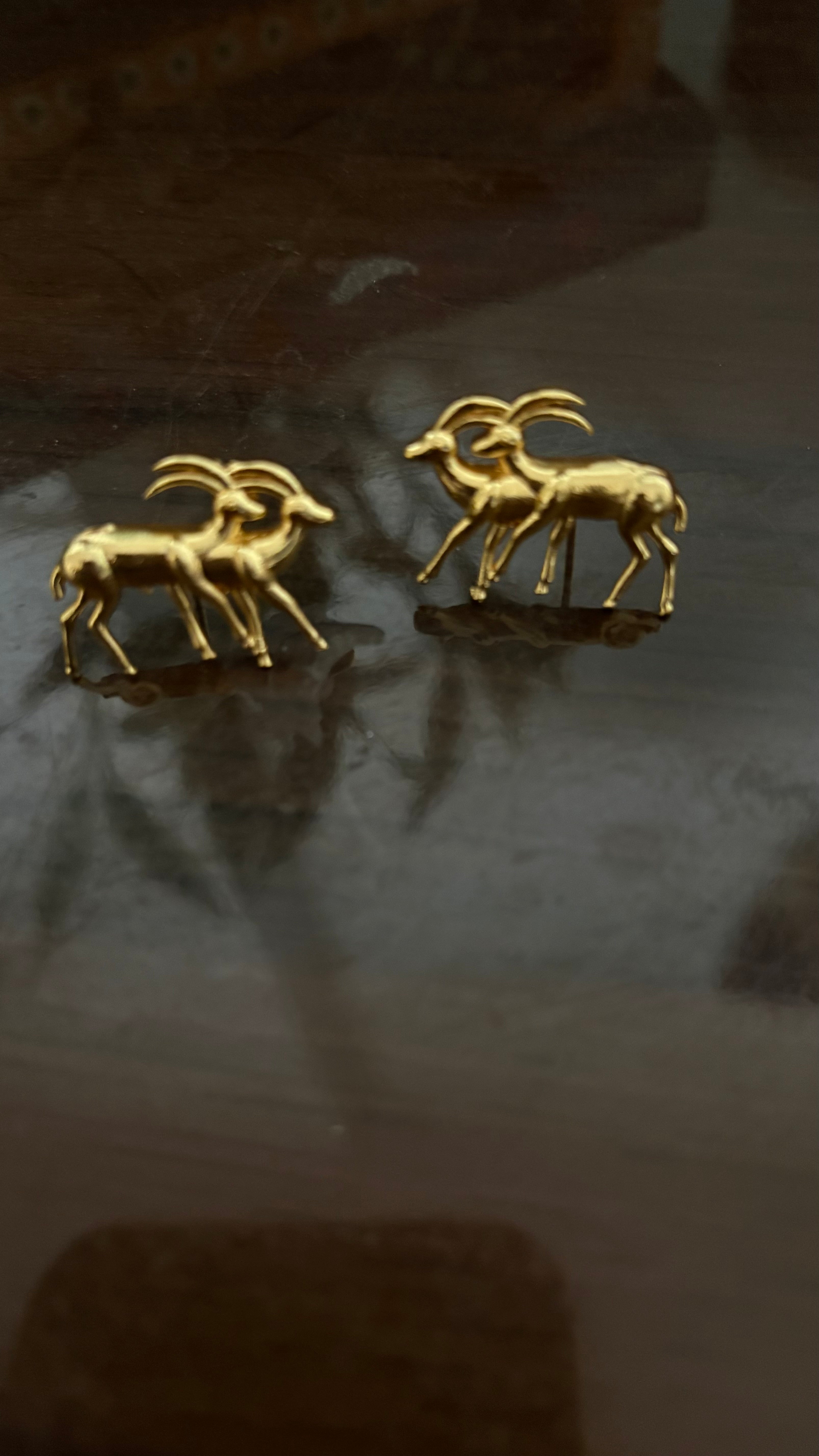 Zodiac bull whisper earring