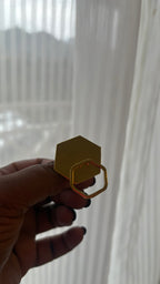 Sculpted Gold Ring Riverblend