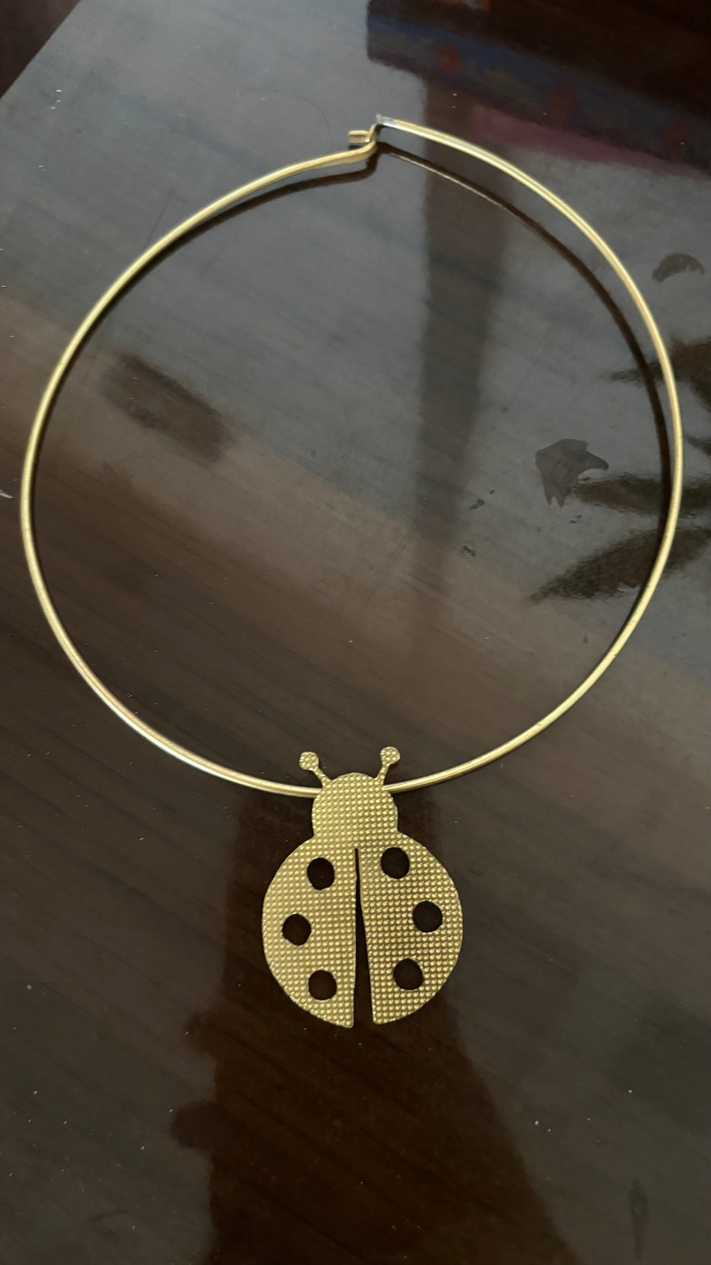 Laby bug husli necklace