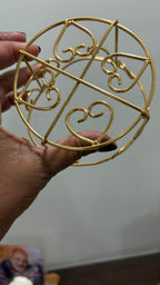 Hair cage brass bun - Riverblend