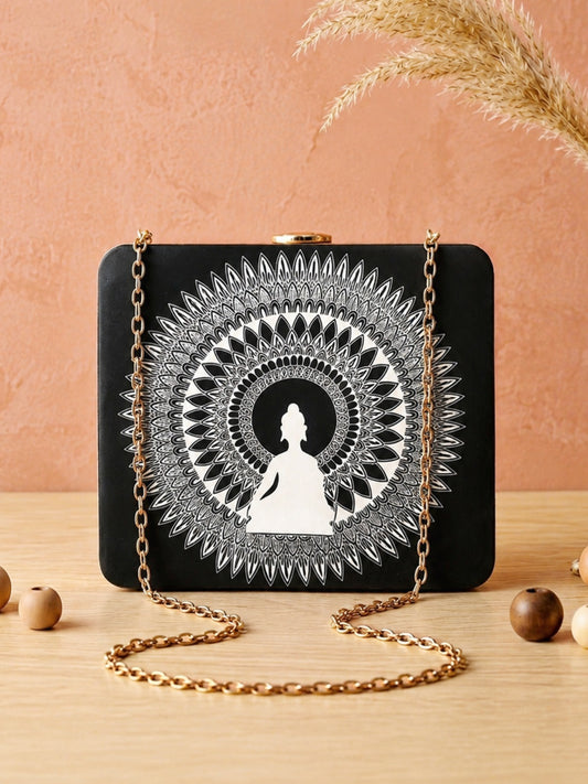 Budha print bag