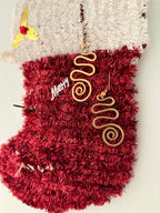 Spiral dangle earring Riverblend