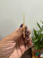 Adjustable handmade brass bar ring