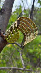 Bracelet Anti-Tarnish Wide Cuff (Adjustable Size)