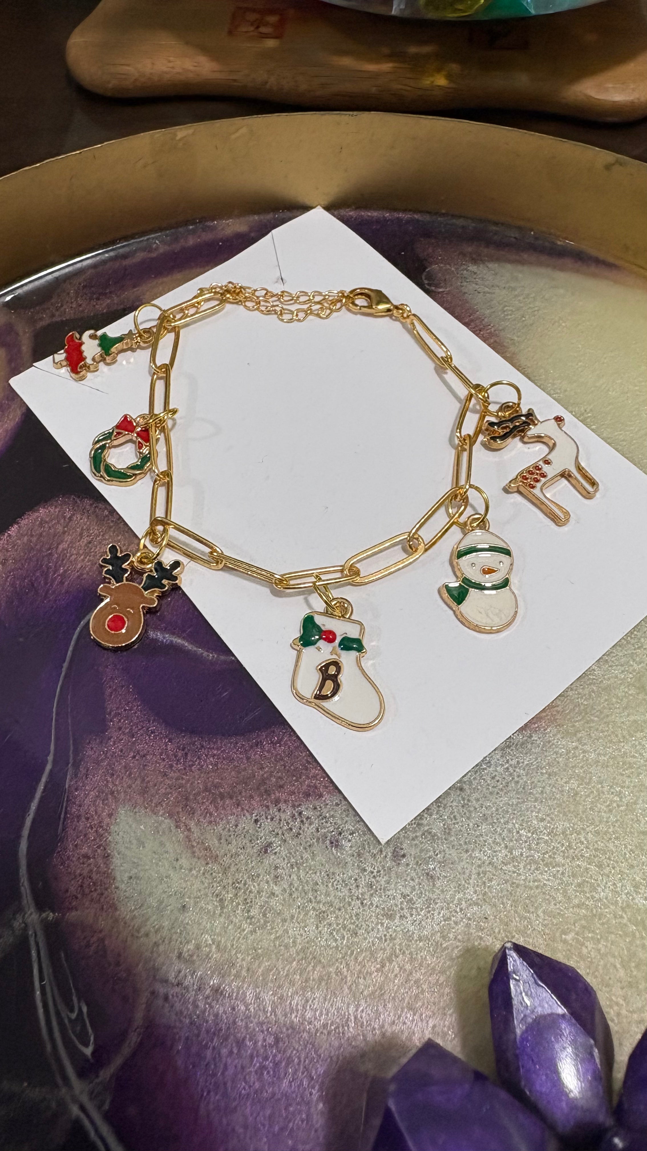 Xmas theme bracelet