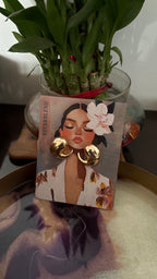 Riverblend kaju earring  – Elegant Lightweight Workwear Jewelry