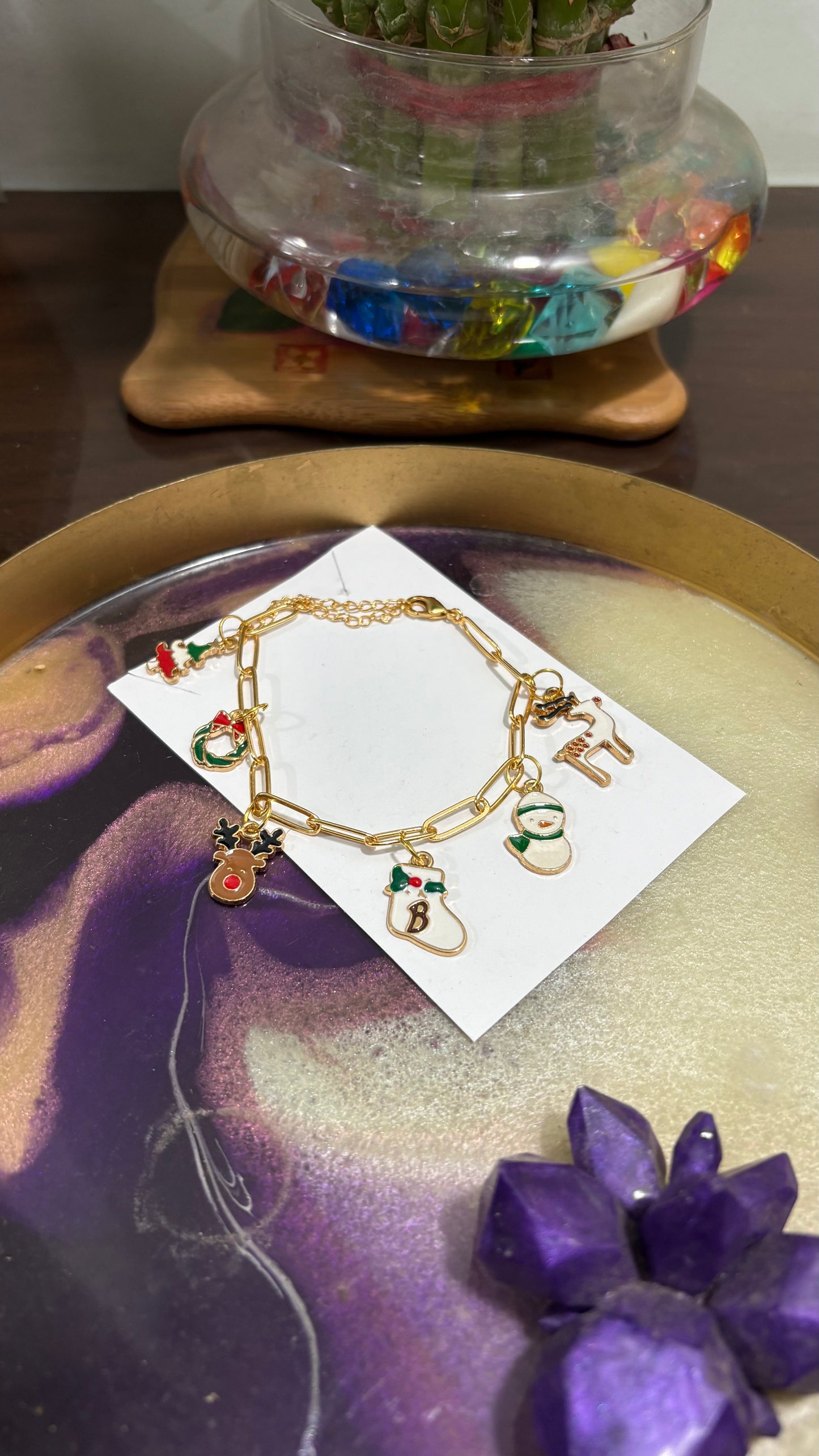 Xmas theme bracelet
