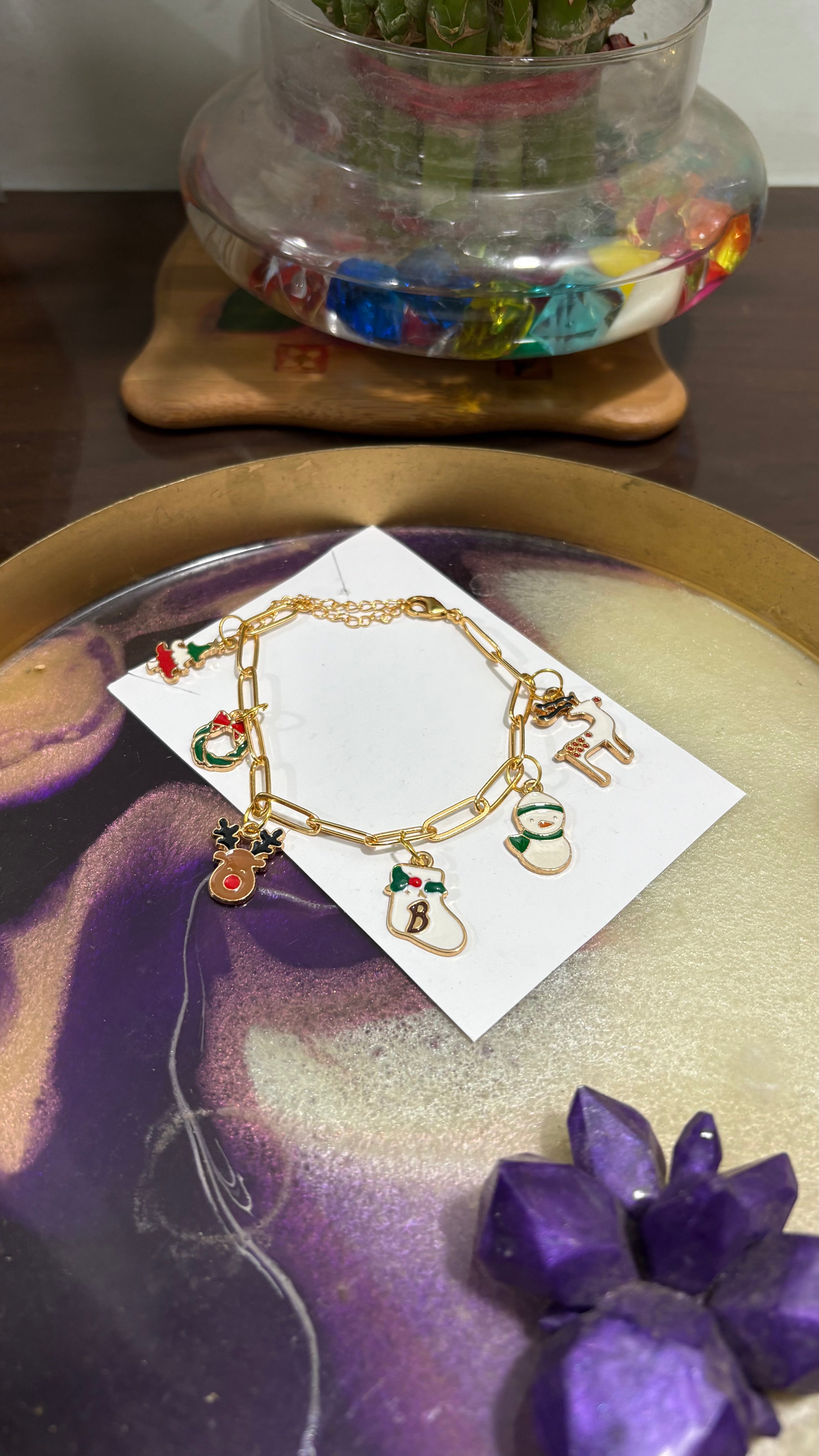 Xmas theme bracelet