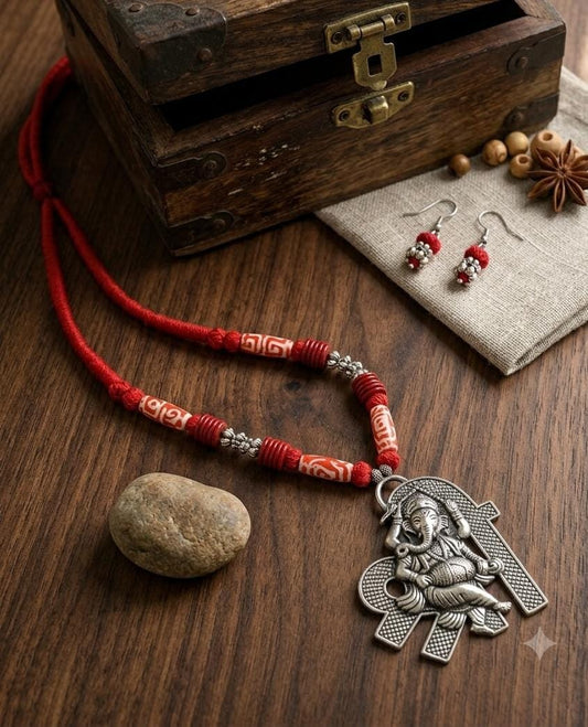 Ganesha necklace set