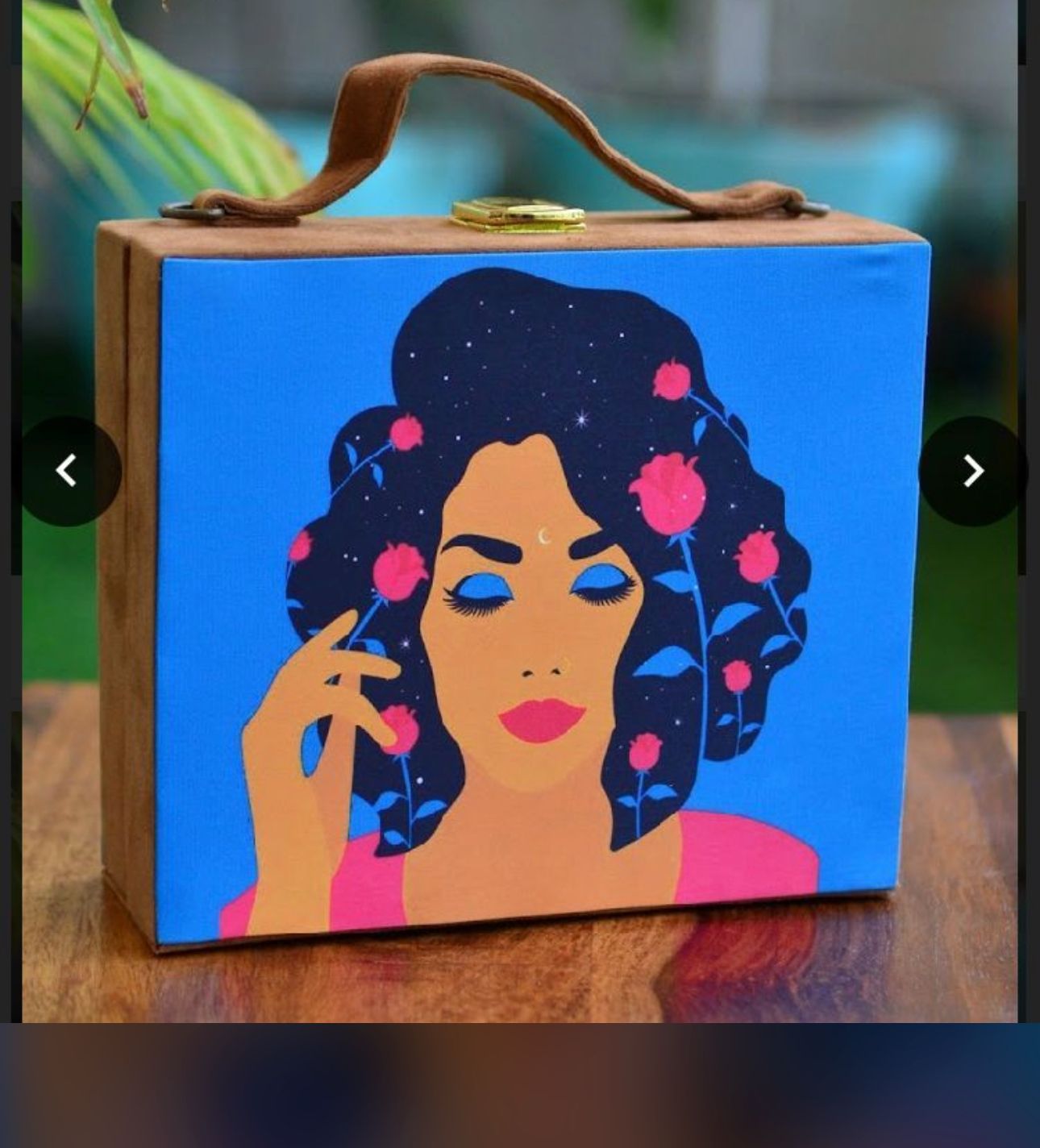 Square box clutch