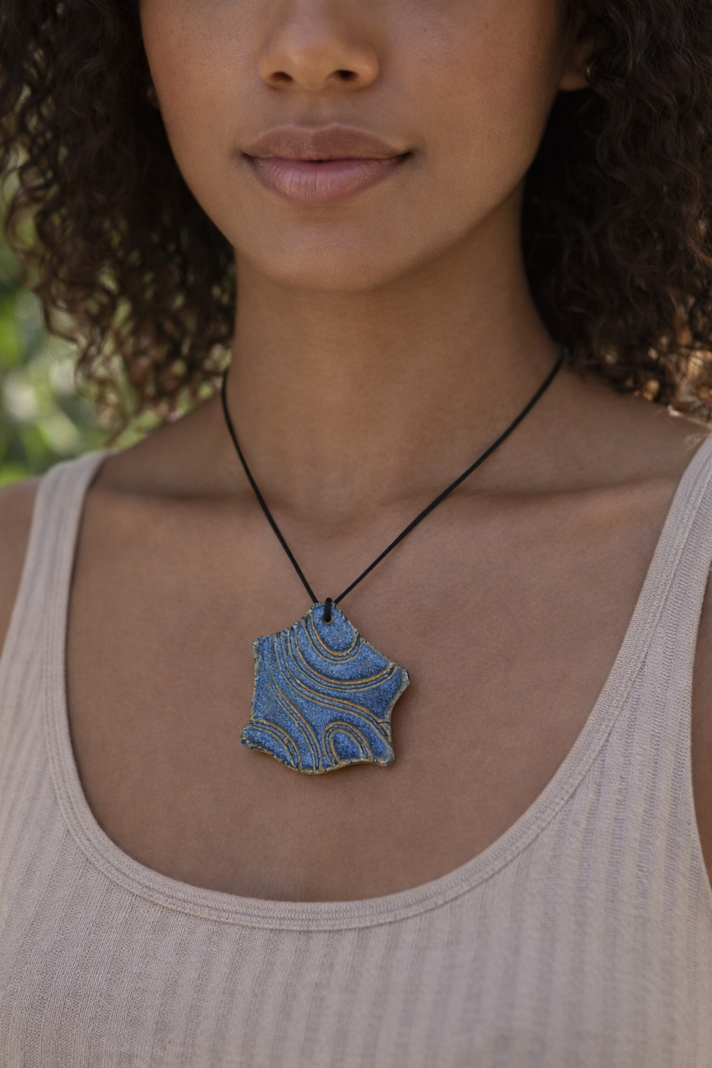 Ceramic necklace