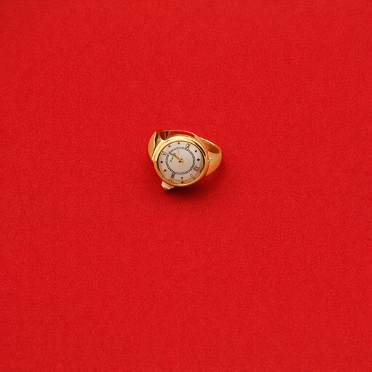 Adjustable Watch Ring – Timekeeping Meets Trendsetting