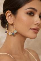 Natural stone hoops