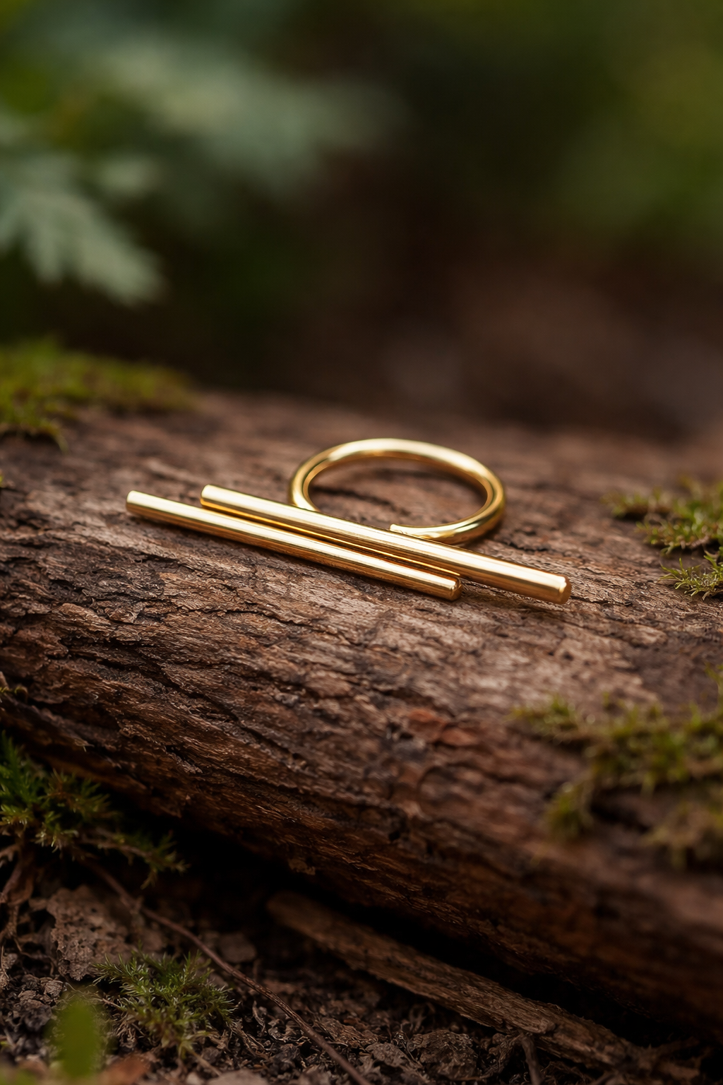 Minimal Loop Bar Ring Riverblend