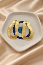 Sculpted Glow Hoops Riverblend