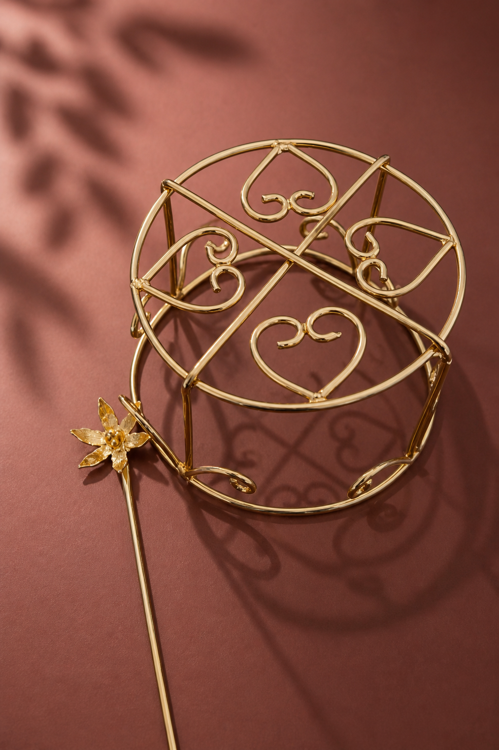 Hair cage brass bun - Riverblend