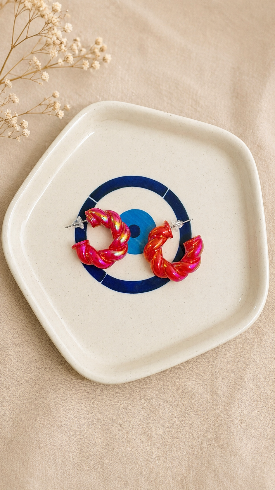 Pop of colours earring