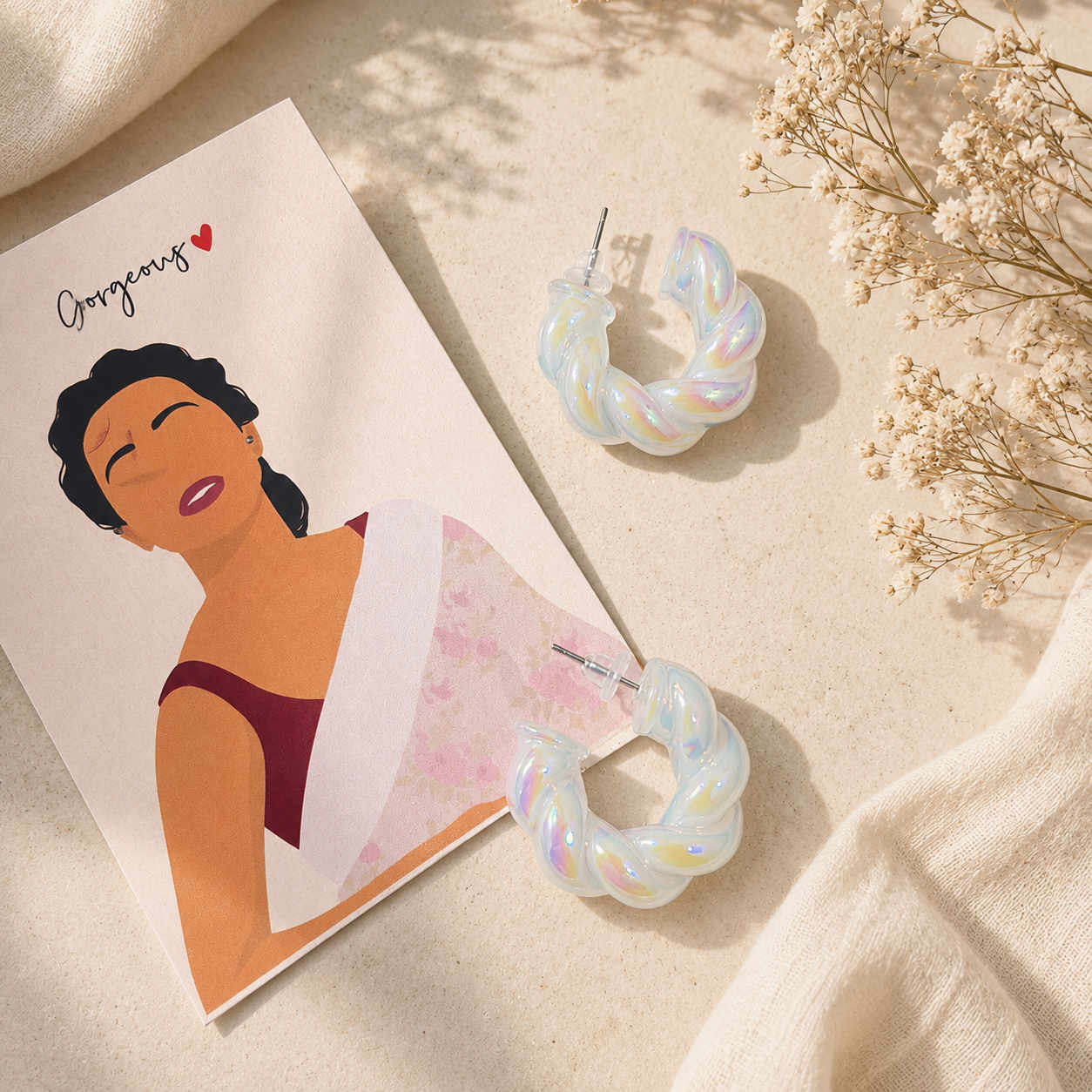 Pop of colours earring