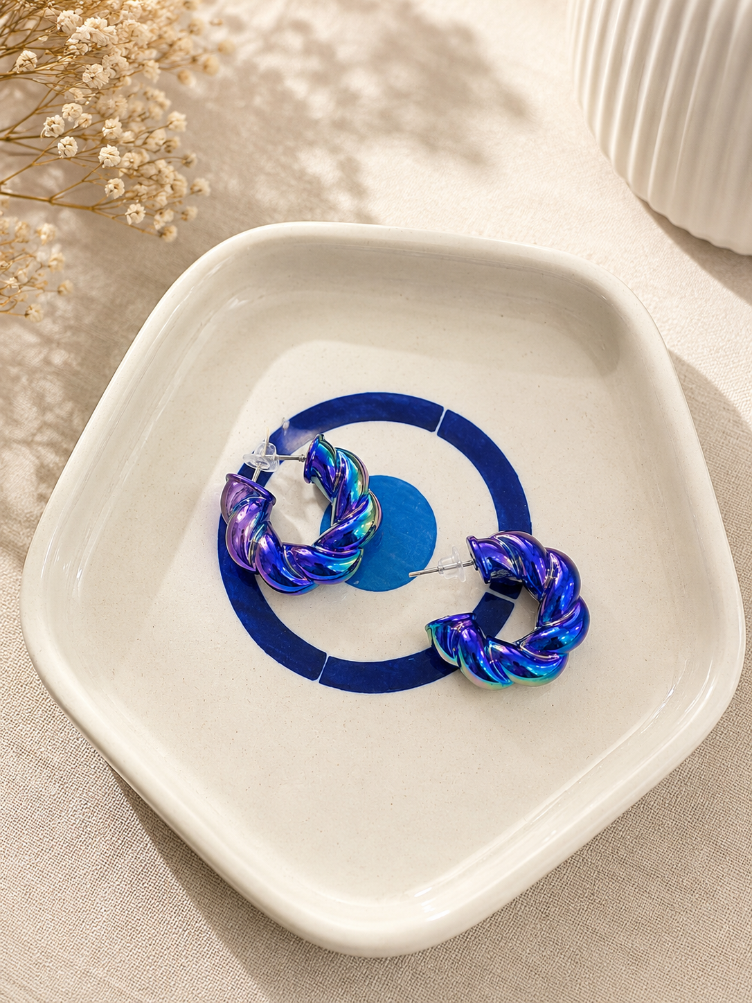 Pop of colours earring