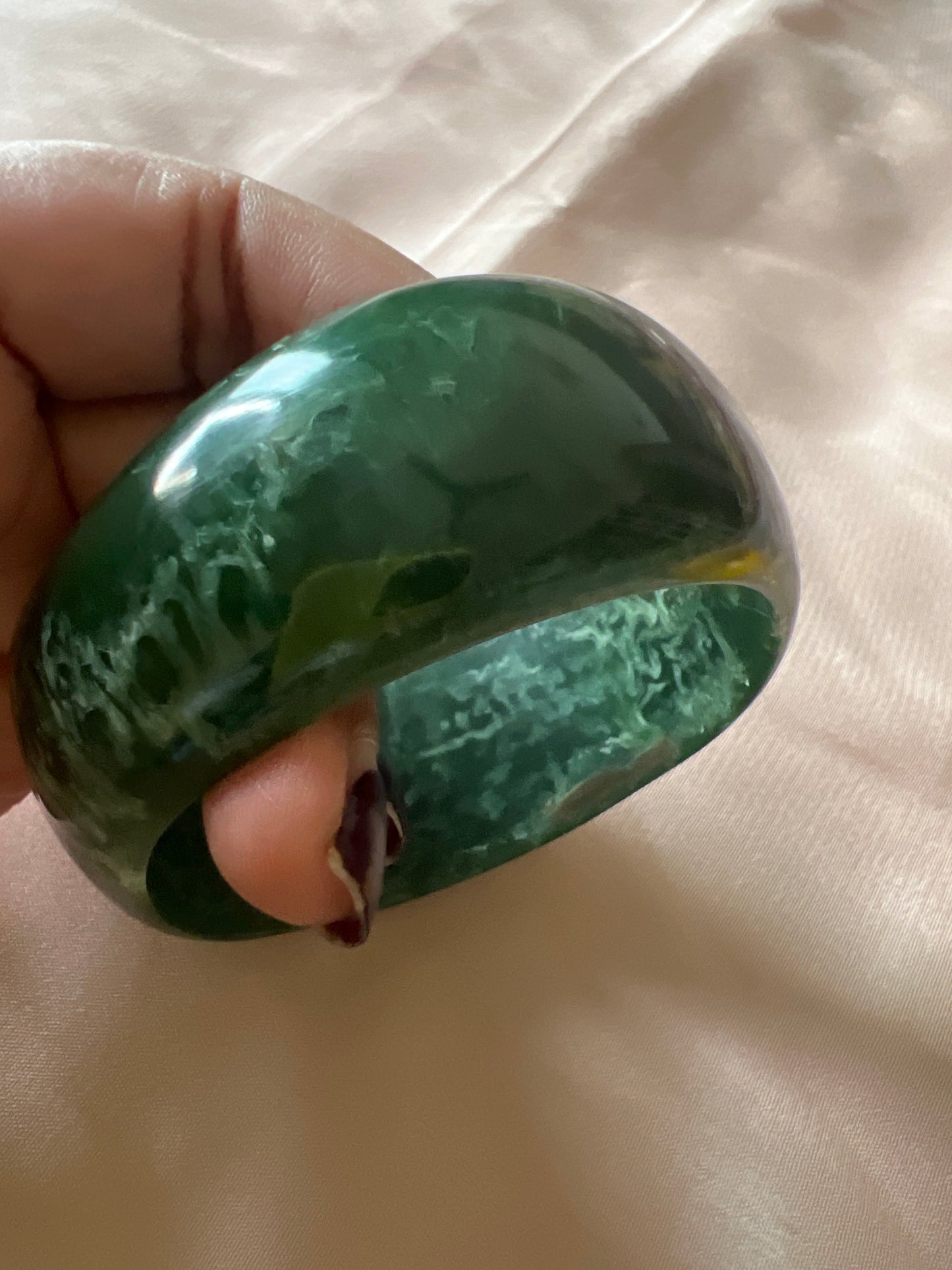 Resin bangles