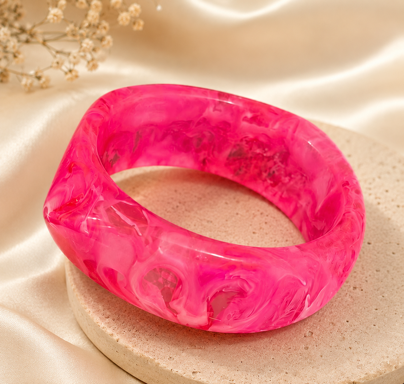 Resin bangles