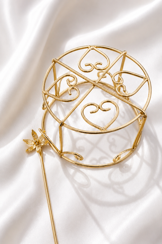 Hair cage brass bun - Riverblend