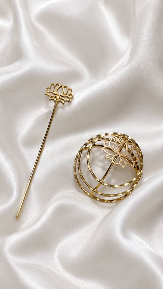 otus Hair Bun with Hair Stick