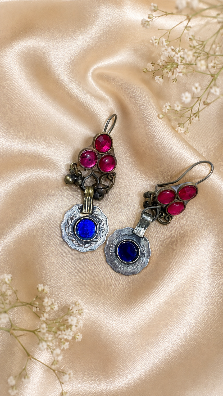 Vintage Fusion Statement Earrings