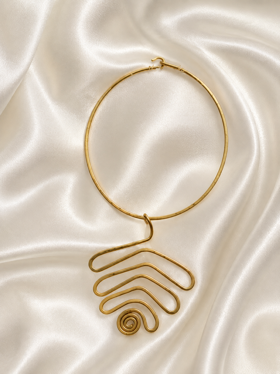 Dokra husli necklace Riverblend