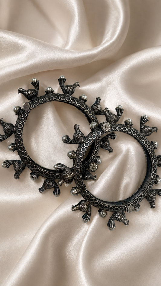 Oxidised bangles
