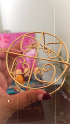 Hair cage brass bun - Riverblend