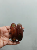 Wooden bangle one available ( single piece )