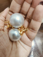 Pearl studs(25mm)( 20mm)