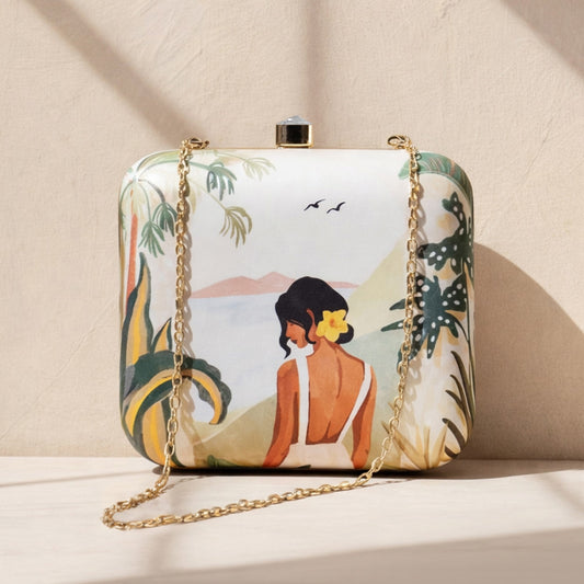 Golden Horizon Clutch. Riverblend