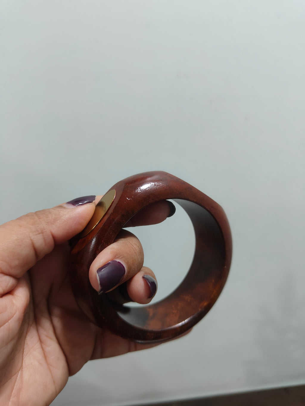 Wooden bangle one available ( single piece )