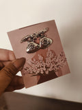 Quirky telephone studs