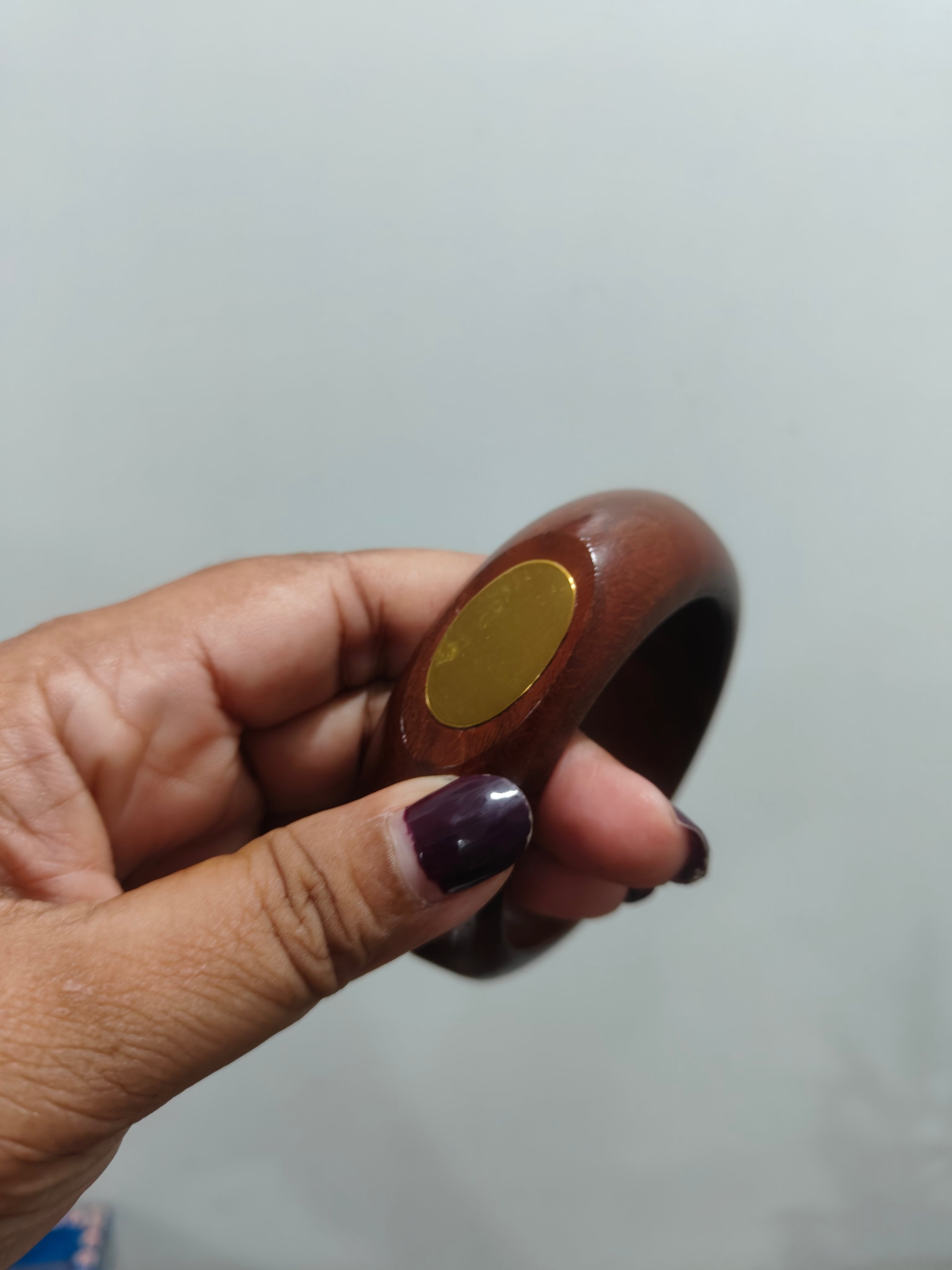 Wooden bangle one available ( single piece )