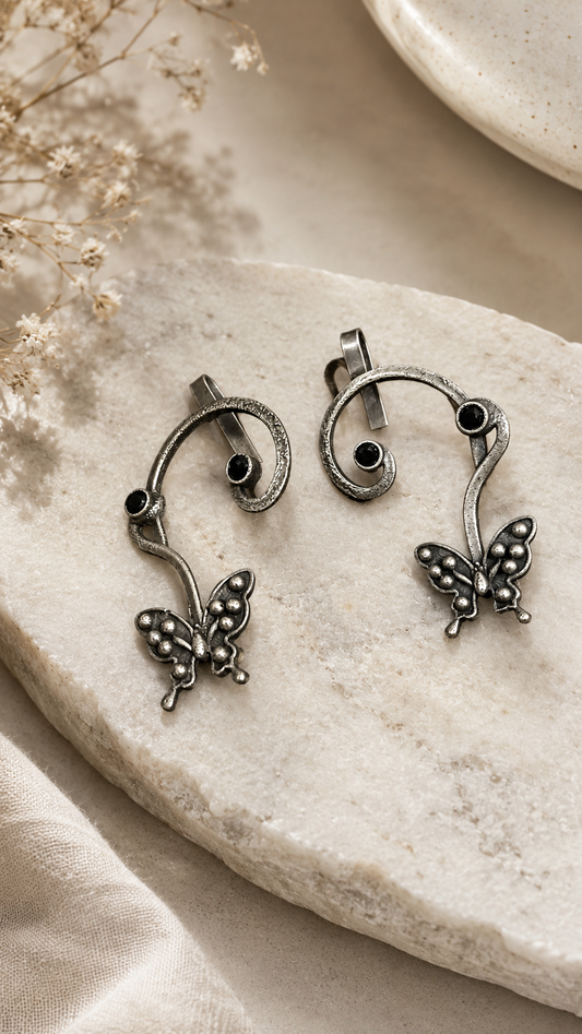Butterfly earcuff