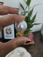 Pearl studs(25mm)( 20mm)